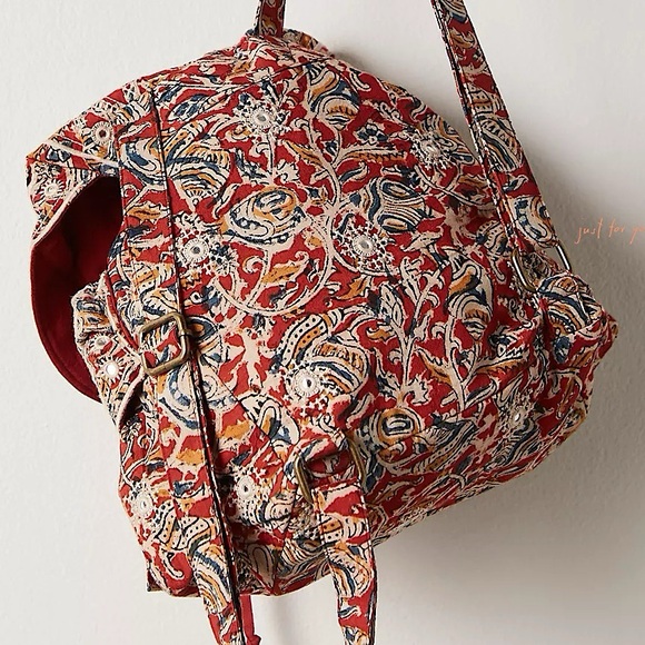 NEW Free People Mia Mirrored Backpack - Picture 12 of 13